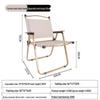Folding Metal Carbon Steel Roll-up Camping Table and Chair Set