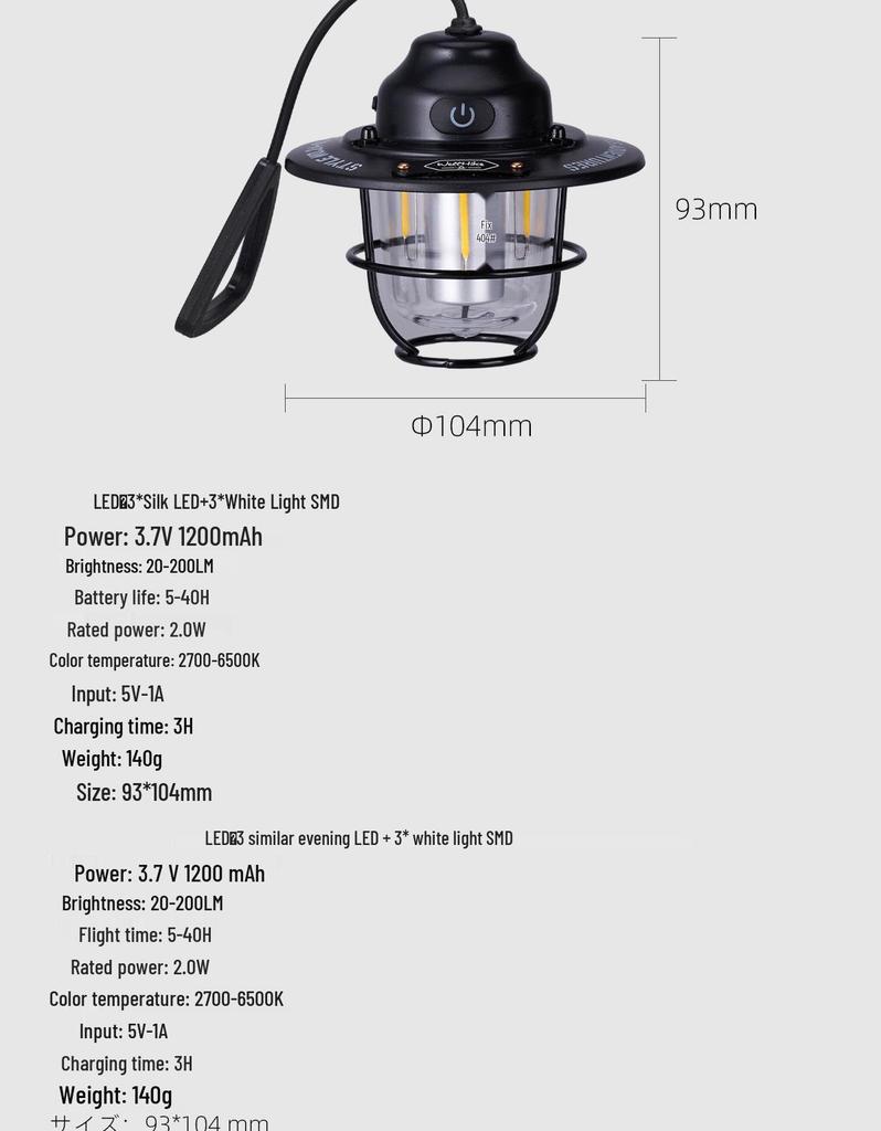 Mini Pinecone Retro Lantern: Ultra-Long Battery Life for Outdoor Camping & Handheld Ambiance Lighting