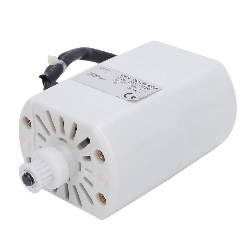 Home Sewing Machine Motor 50Hz 90W 7000RPM Electric Motor Replacement for Straight Curve Stitching Hemming