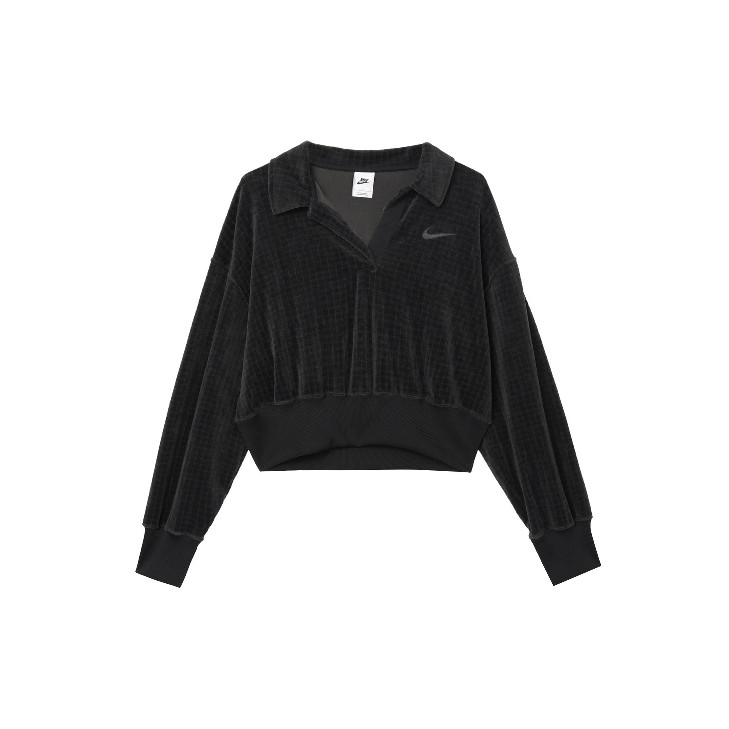 

New Nike Sweatshirts Women s Black DV7815-010 XL