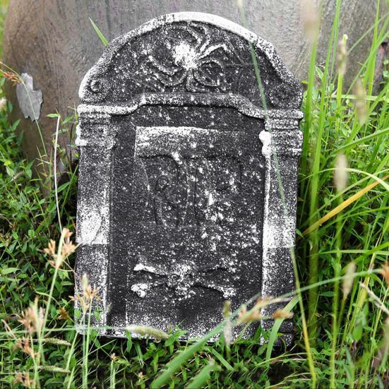 Ozdoby na náhrobní kameny Poutavé Přidat atmosféru Pěna Venkovní halloweenské dekorace náhrobních kamenů na párty