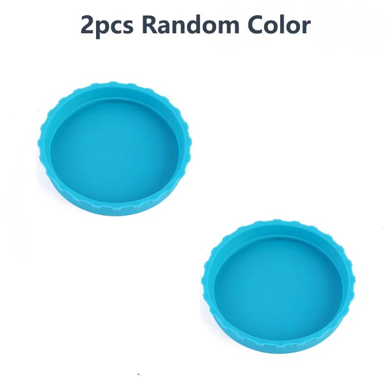 

2pcs Silicone Can Lids, Soda Water Silicone Lids, Silicone Sealing Cover, Beverage Beer Can Lids, Drinkware Accessories