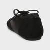Fashion Fashion Black Lace Up Brand Ballet Flats Women High Quality Satin Mary Jane Shoes Comfortable Round Toe Shallow Casual Shoes
