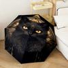 1PC Cats  Automatic Umbrella - Suitable Travel Outdoor Portable Umbrella Birthday Gift Daily Essentials