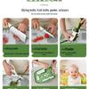 Portable Baby Toddler Food Prep Set: Knife & Cutting Board Combo