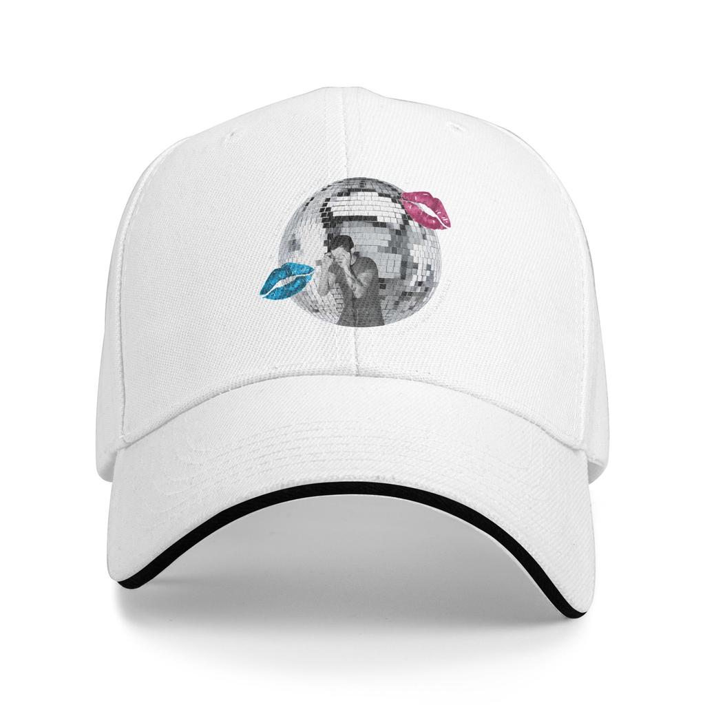 Disco Music Kiss All The Time Harrys Baseball Caps Hip Hop Styles Sandwich Caps Unisex Style Adjustable Dad Hat Outdoor