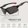 4 STÜCK Radsport Sonnenbrille Fahrradbrille Sonnenbrille Outdoor-Sportarten Fahrrad Staubdichte Brille