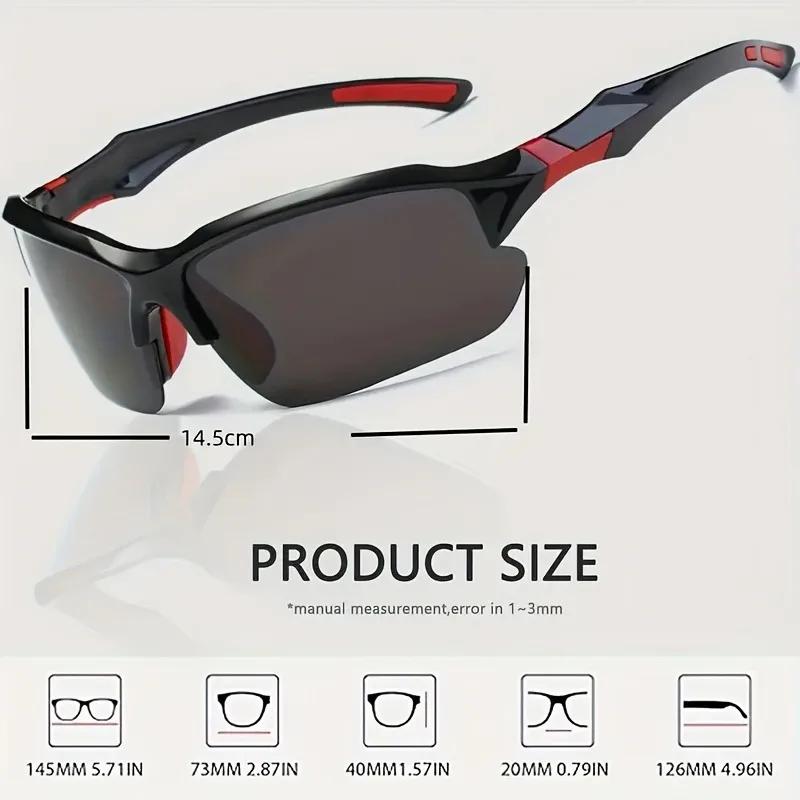 4 STÜCK Radsport Sonnenbrille Fahrradbrille Sonnenbrille Outdoor-Sportarten Fahrrad Staubdichte Brille