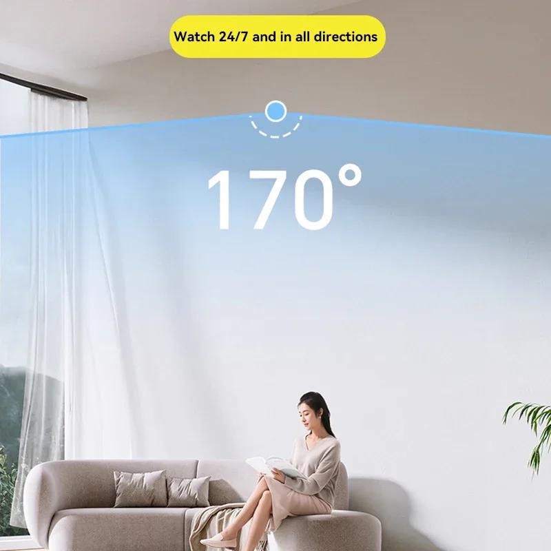 Drahtlose Kamera 1080p HD WLAN Nachtsicht Überwachungskamera Fern-Netzwerkmonitor