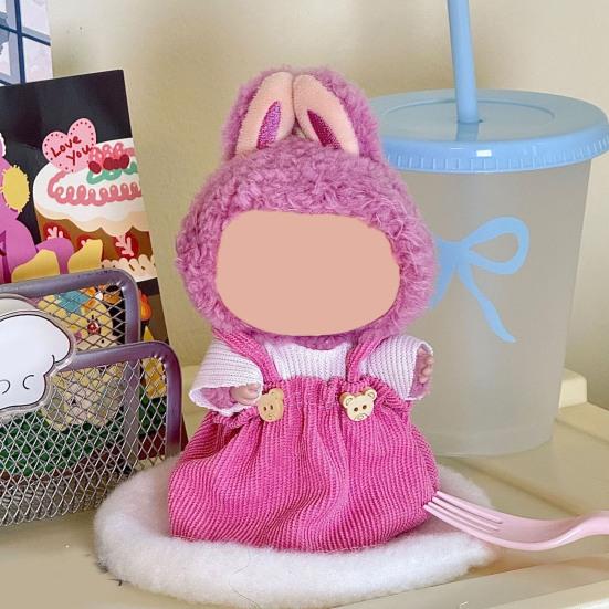 Doll Clothes Set for 17cm Labu-bu Luxury Chic Style Outfit Unique Doll