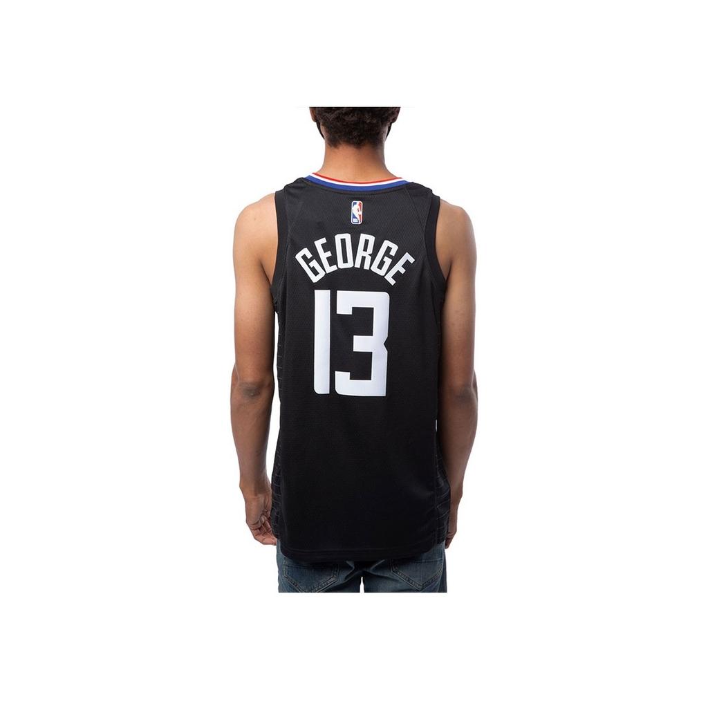 Jordan NBA Swingman Fan Edition Clippers Jersey 2020-21 Season George #13 Men Jersey Black CV9480-012