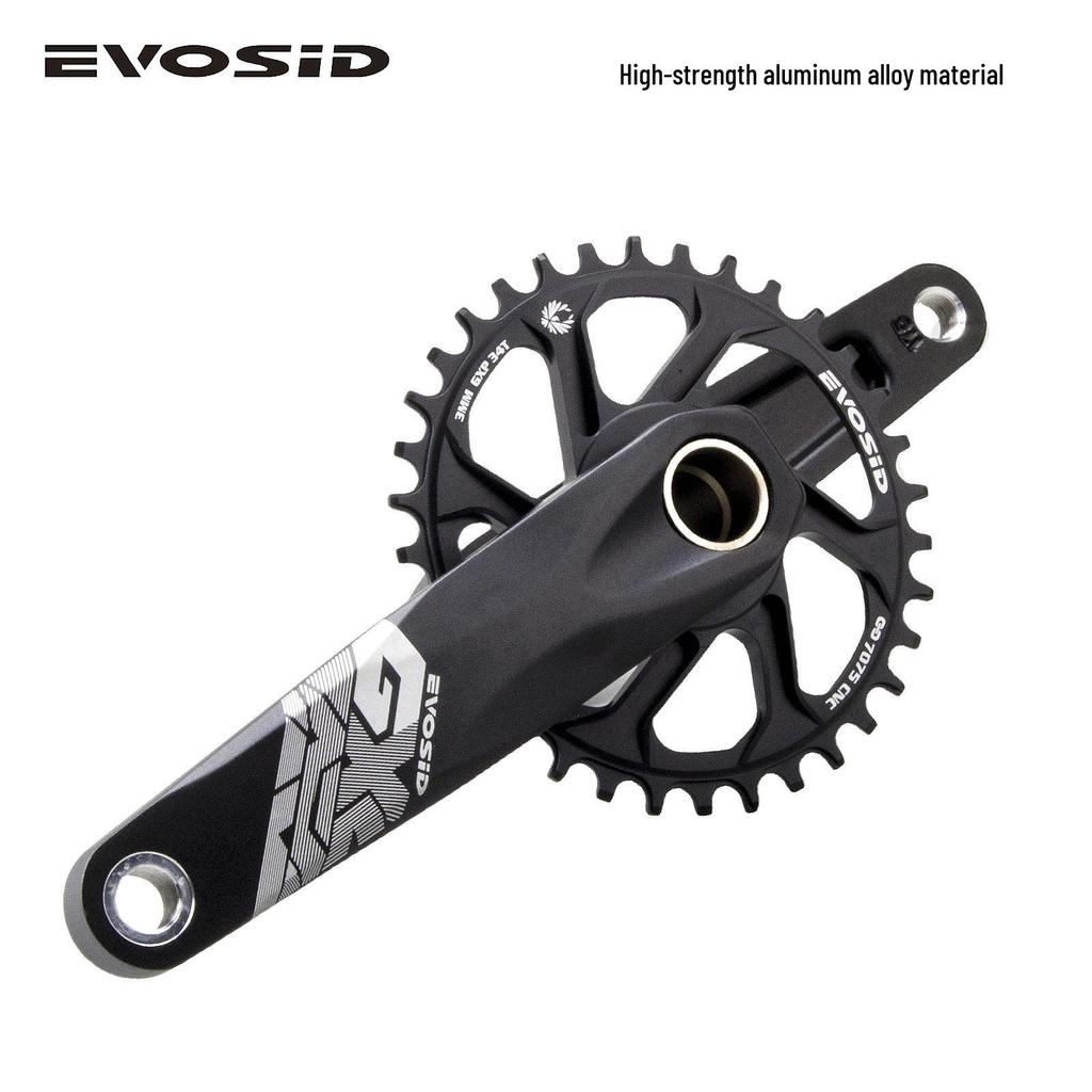 EVOSID Bicycle Hollow Crankset 10/11 Speed MTB Single GX Chainring