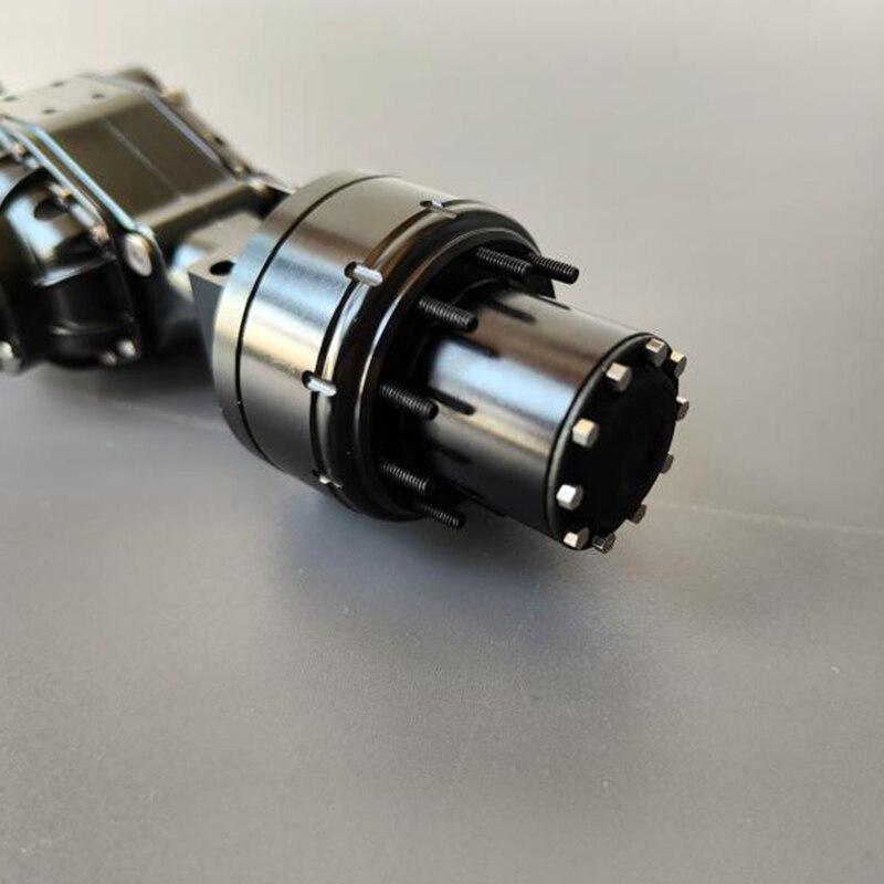 Assale Posteriore Power in Metallo Passante con Differenziale Bloccabile per Camion RC Trailer Tamiya 1/14 Scania R470 R620