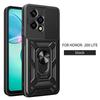 Armor Funda For Honor 200Lite Case Shockproof Armor Slide Camera Protect Phone Case For Honor 200 Lite 5G Ring Stand Back Cover