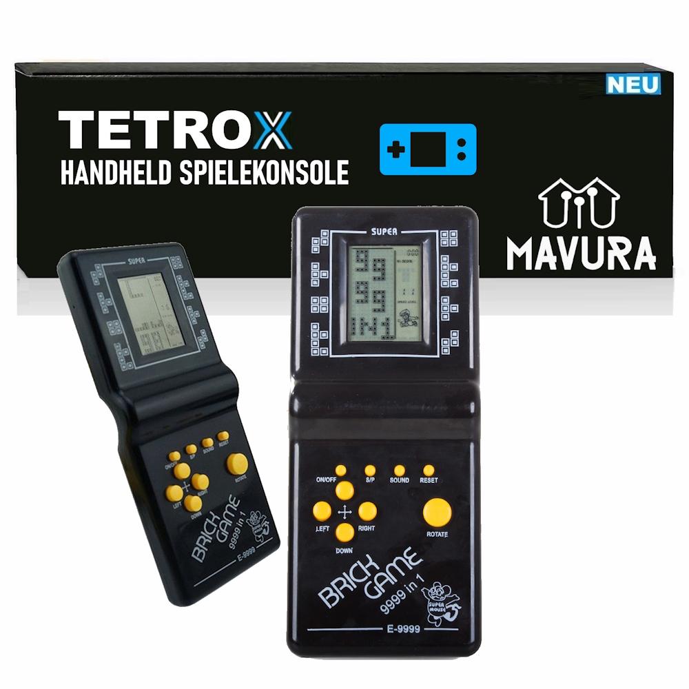 TETROX Console di Gioco Portatile Retro Giochi Classici Integrati
