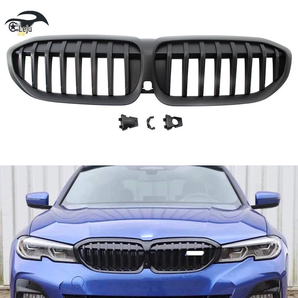 

Upgraded Bright Black Double Bar Grille for 2022-2023 BMW 3 Series G20/G28