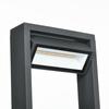 Garden Lamp, Path Light, Post Light with LEDs, Weather-Resistant, 16cm x 5cm x 90cm, Dark Grey