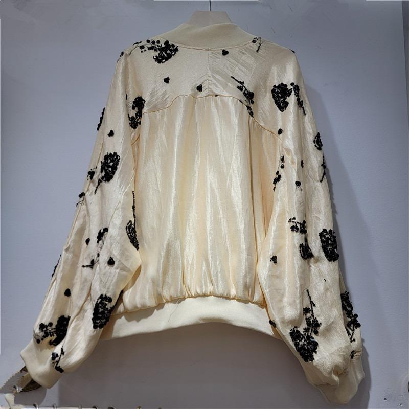 Early autumn new fashion casual long-sleeved jacket feeling wear beautiful top women's clothing
