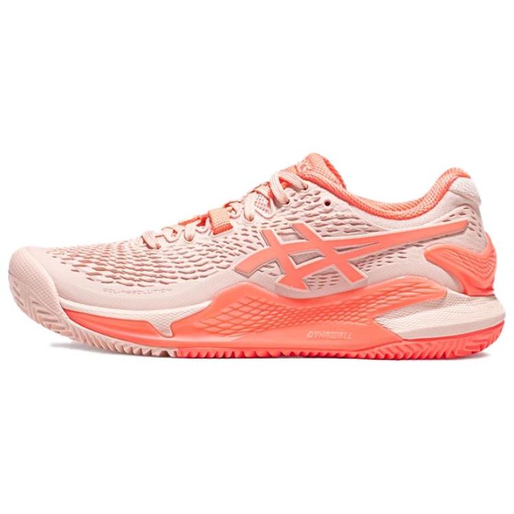 New Asics Gel Resolution 9 Clay Pearl Pink Sun Coral Women's 1042A224-700