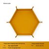 Hexagonal PU Dice Tray & Storage Box for Board Games and Accessories