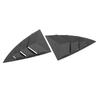 2PCS Side Window Spoiler       Splitter Shade Cover Replacement For     2021 to 2023