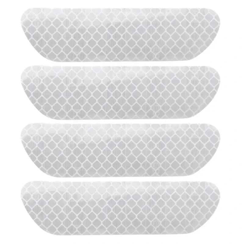 

Светоотражающие полосы для открывания автомобиля Предупреждающие наклейки Предупреждающий знак на бампере двери автомобиля Ночное вождение Безопасность Декор Светящиеся наклейки для автомобиля