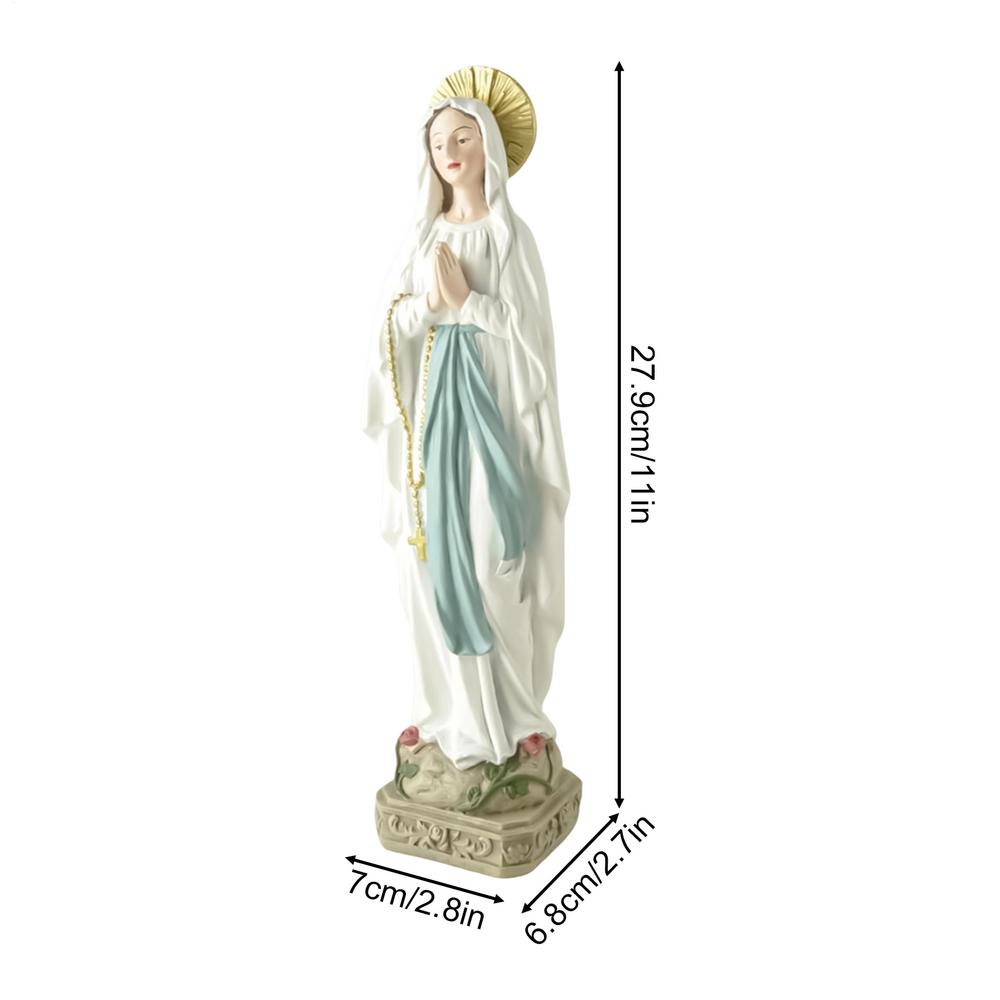 

Mary Statue Religious Figure Decor Desktop Catholic Mary Figurines For Home Wedding Church Display School Celebration Living