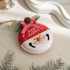 Pleasant Sound Snowman Bell Pendant Santa Claus Christmas Tree Hanging Bells  New Year Gifts