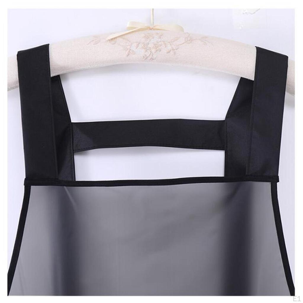 Zástěra šéfkuchaře Zástěra na vaření, lehká kuchyně s kapsou na utěrku