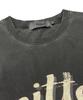KNITTED (Unisex) Pigment Palm Tree Graphic T-Shirt Charcoal