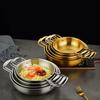 Commercial Stainless Steel Instant Noodle Pot Domestic Seafood Soup Pot Alcohol Stove Small Hotpot Korean Ramen Pot