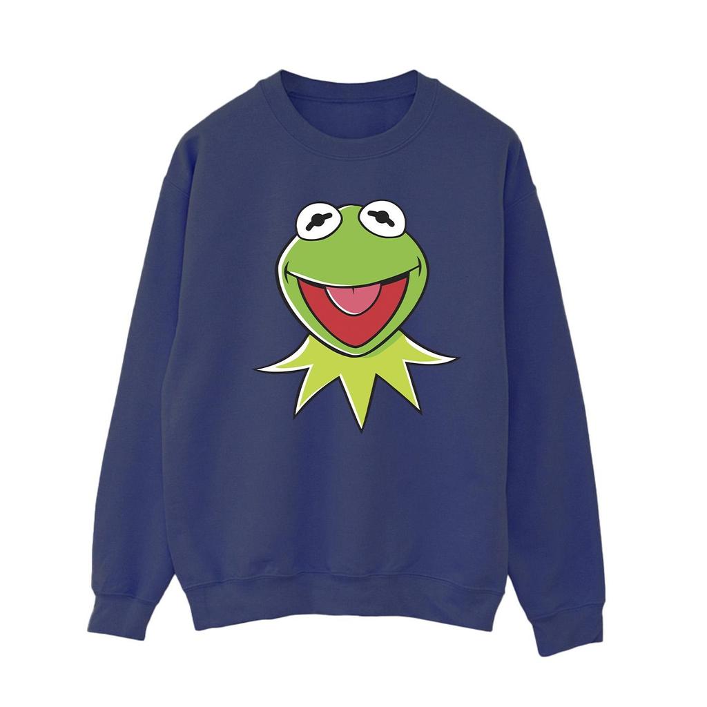 Disney Womens/Ladies Muppets Kermit Head Sweatshirt
