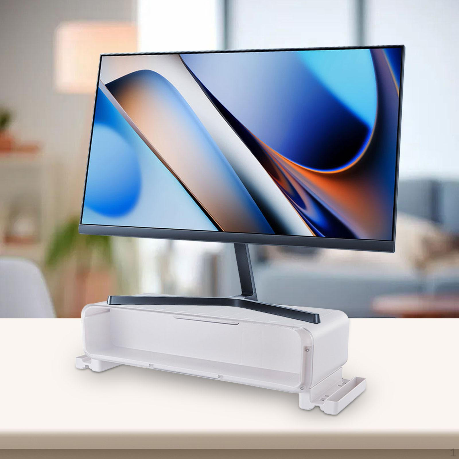 

Компьютерная полка для ноутбука, органайзер для стола, устойчивый ящик для хранения, подставка для монитора