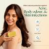 Moha Herbal Bathing Soap with Neem, Tulsi & Aloe  For Daily Use, Gentle Cleansing For Dry Skin, Hydrating Natural Body Soap  100gm X Pack Of 6