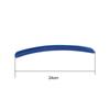 2Pcs Car Wheel Eyebrow Fender Arch Decorative Strips Fender Vents Protector Cover Universal Car Stickers Exterior Accessories