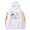 Tooru Oikawa and Kei Tsukishima Printed Hoodies Men Anime Haikyuu Graphic Harajuku Sport Unisex Oversized Pullover Sweatshirt