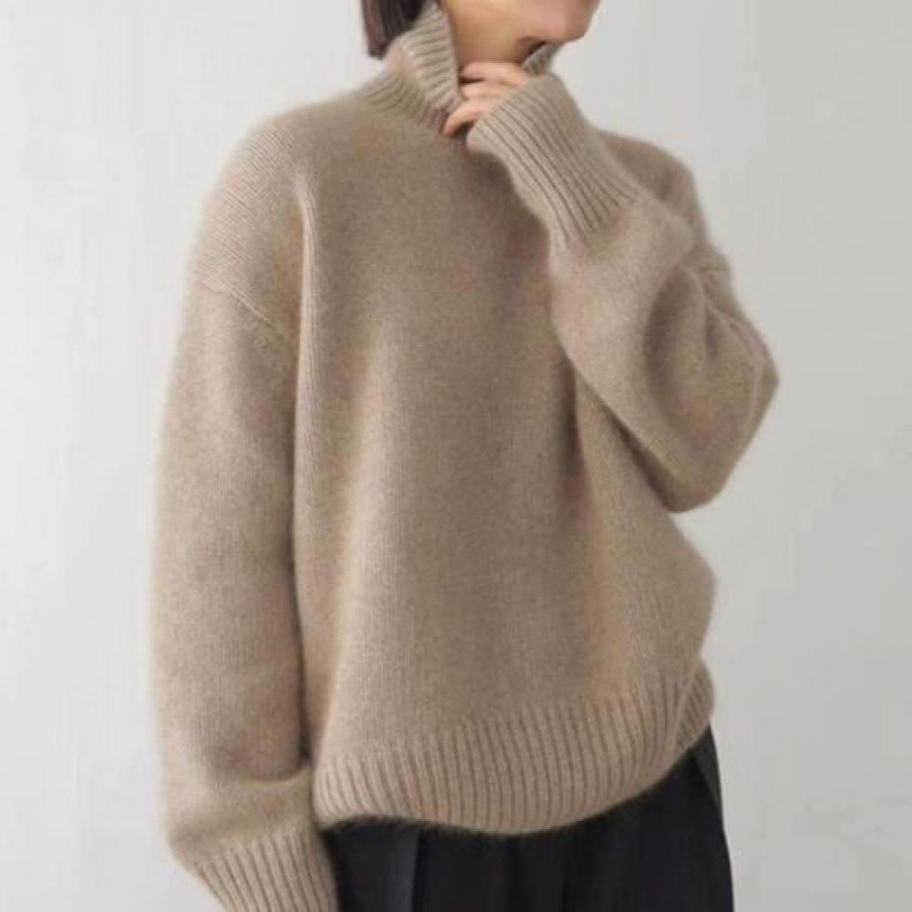 Navava Men S Cozy Simple Turtleneck Long Sleeve Knit Sweater Nk2631