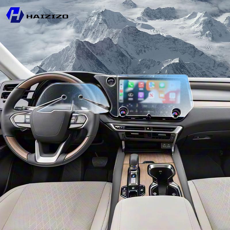 Dla Lexus RX 350 350h 500h -2026 Ekran LCD Folia TPU Matowa Odporna na odciski palców Folia ochronna na ekran nawigacji samochodowej Akcesoria