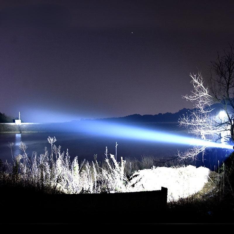 Strong Light Flashlight Rechargeable Mini Portable Tail Strong Magnetic Outdoor Portable LED Work Light Auto Repair Maintenance Light