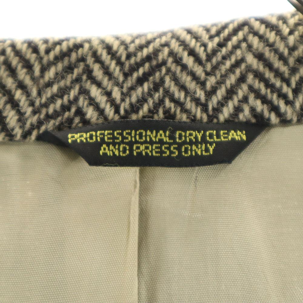 Harris Tweed 70s 80s Center Vent Vintage Herringbone Tailored Jacket Men's Used