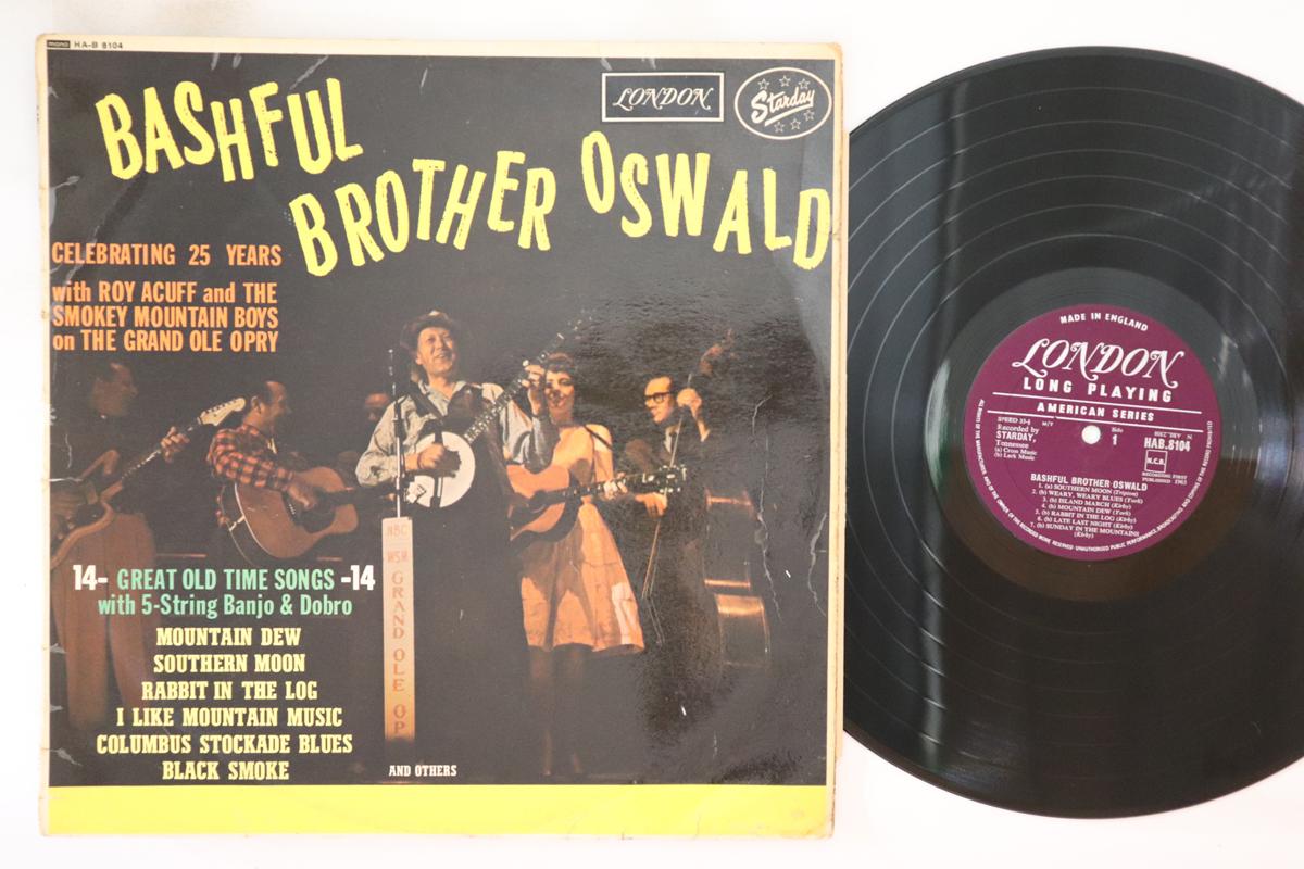 

LP Record BASHFUL BROTHER OSWALD Celebrating 25 Years HAB8104 LONDON UK Folk Used