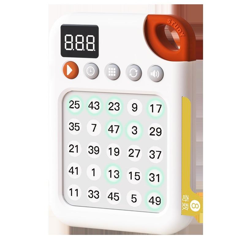 

Детская портативная игровая консоль обучающая машина Монтессори дошкольные игрушки фиджет, разработанные для детей аутизм сенсорный подарок белый