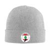 Lebanon Lebanese Flag Warm Knitted Cap Fashion Bonnet Hat Autumn Winter Outdoor Beanies Hats for Unisex Adult