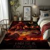 Mountain Rider Sunset Carpet Home Decor Living Room and Bedroom Mats Dormitory Decoration Art Bathroom Mat
