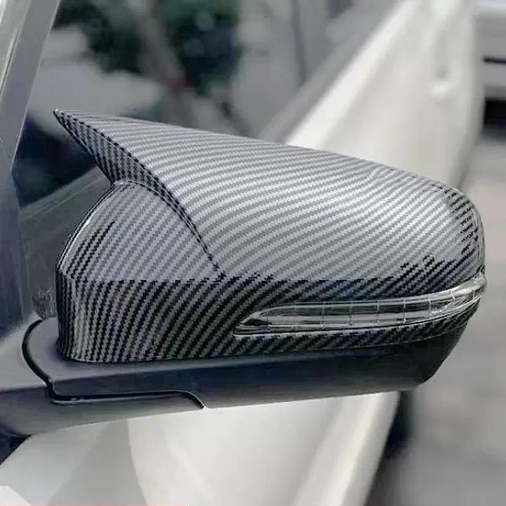 For Chery Tiggo 8 Pro MAX 2018-2025 Car Sticker Rearview Side Mirror Cover Wing Cap Exterior Door Rear View Case Trim Carbon ABS