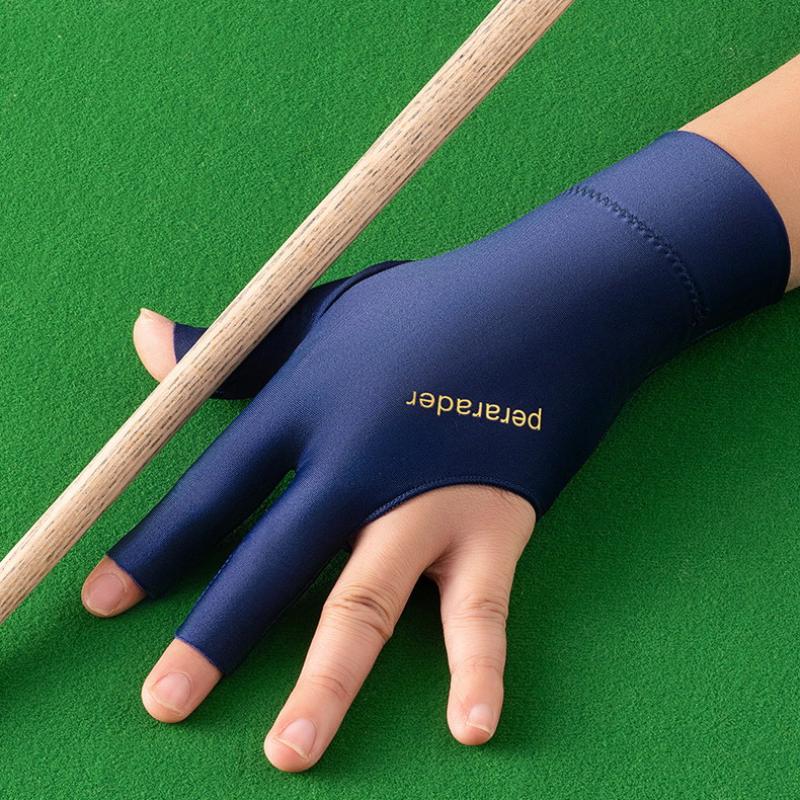 1Pc Billiards Gloves Enhanced Grip Left Hand Open Finger Professional Billiards Gloves Snooker Table Tennis Gloves