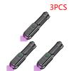 1-10PCS UV Flashlight LED Ultraviolet Torch 395nm Zoomable Mini Flashlight Inspection Lamp for Pet Urine Stain Detector Lights