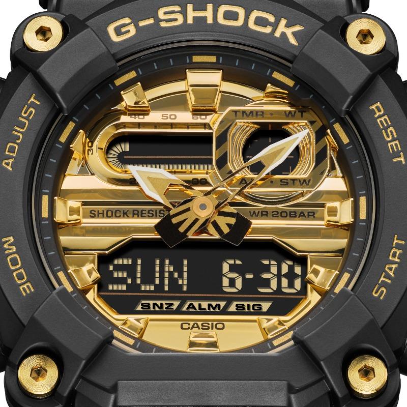Casio G-SHOCK Men's Resin 200M Water Resistant Analog Shock Resistant Quartz Watch GA-900AG-1A