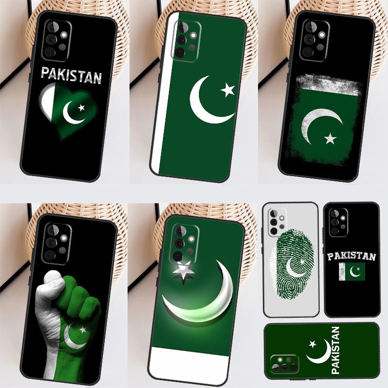 Pakistan Flag Case For Samsung Galaxy A53 A33 A23 A13 A14 A24 A34 A54 A52 A32 A22 A12 A51 A71 A21S Cover