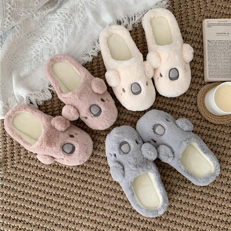

Koala slippers for office living room floor noise prevention, height increase, and home insulation white
